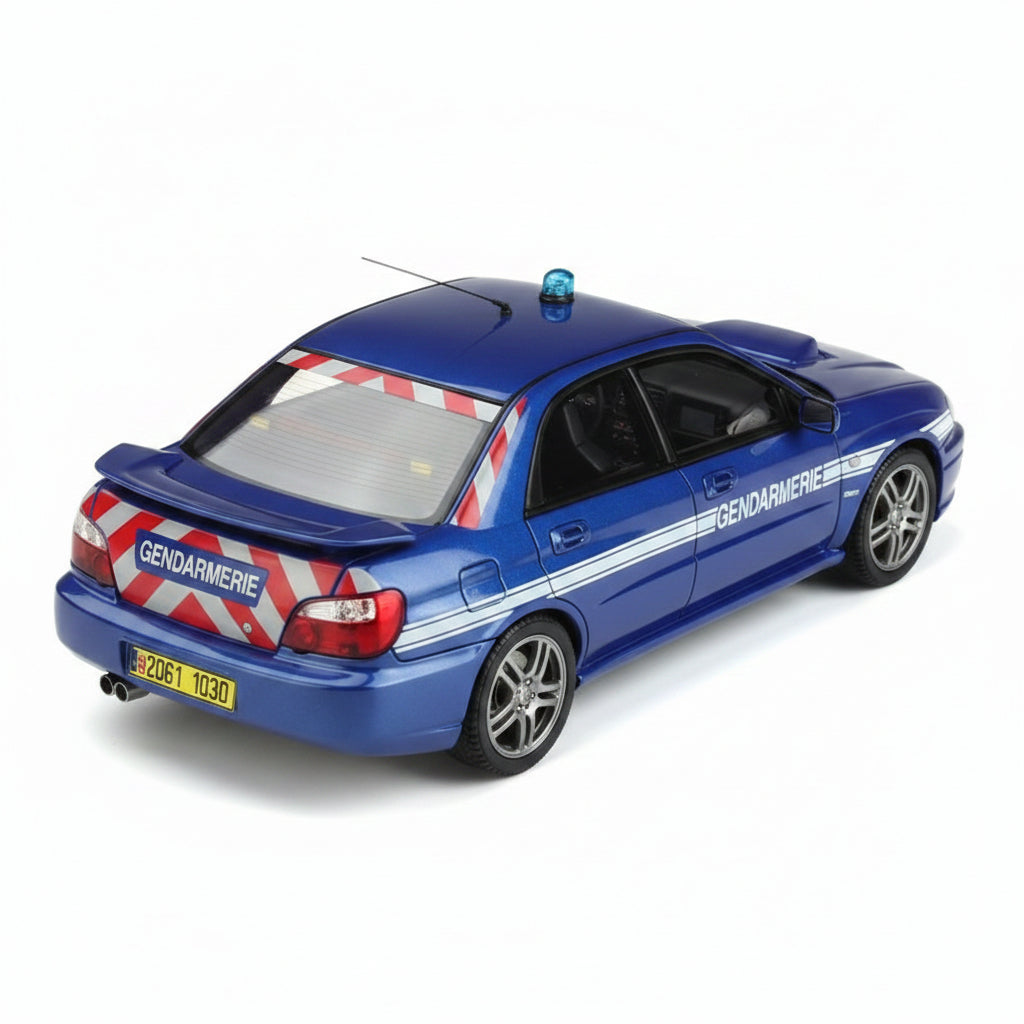 Subaru Impreza STI WRX Gendarmerie 2006 Bleu World Rally