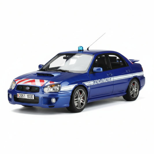 Subaru Impreza STI WRX Gendarmerie 2006 Bleu World Rally