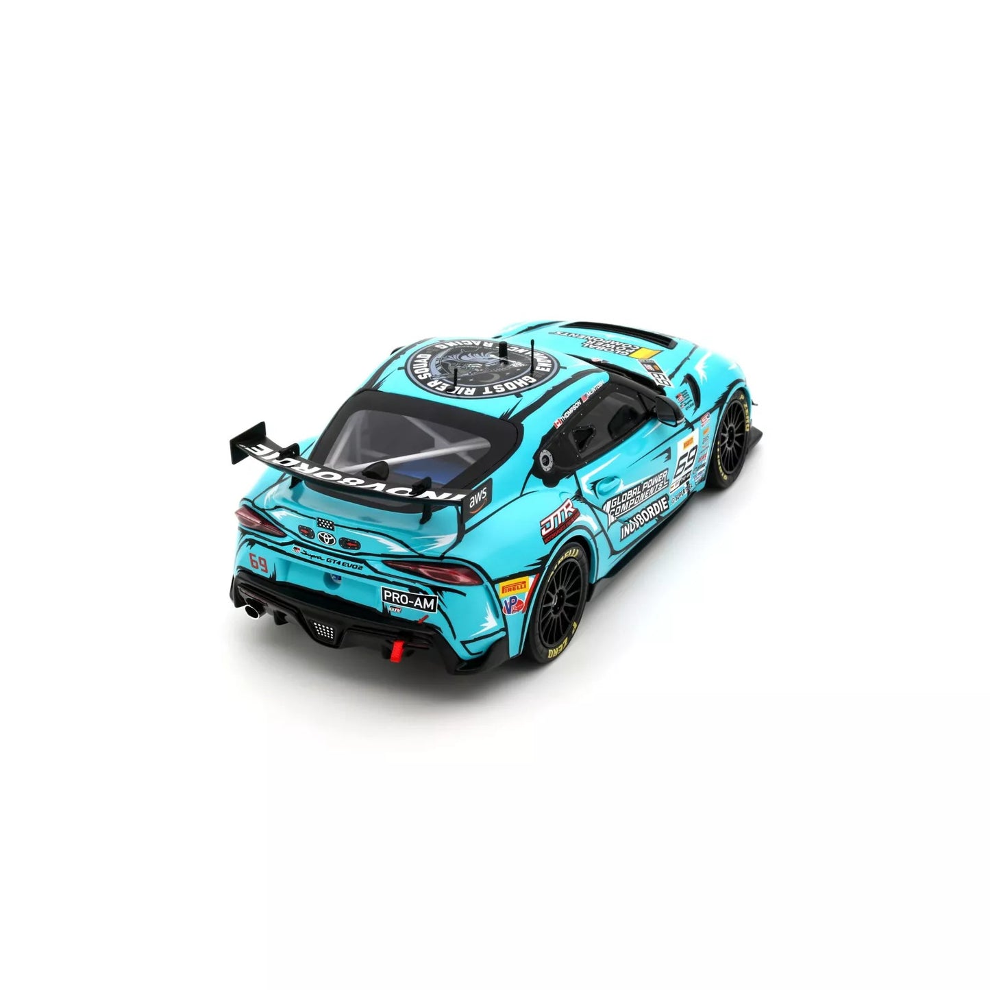 TOYOTA GR SUPRA GT4 EVO 2 A. MCINTOSH / P. THOMPSON BLUE 2025
