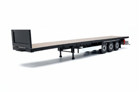 TRAILER PIANALE FOR TRUCK - RIMORCHIO - WHITE BLACK