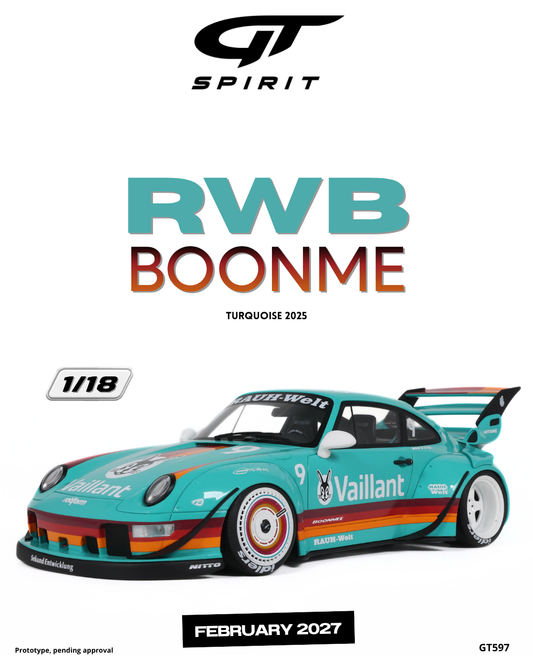 RWB Porsche 911 BOONME TURQUOISE 2025