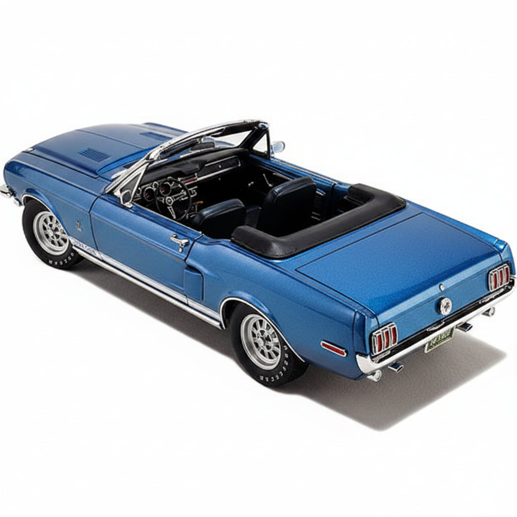 Shelby GT500 Convertible 1968 - Acapulco Blue & White Top