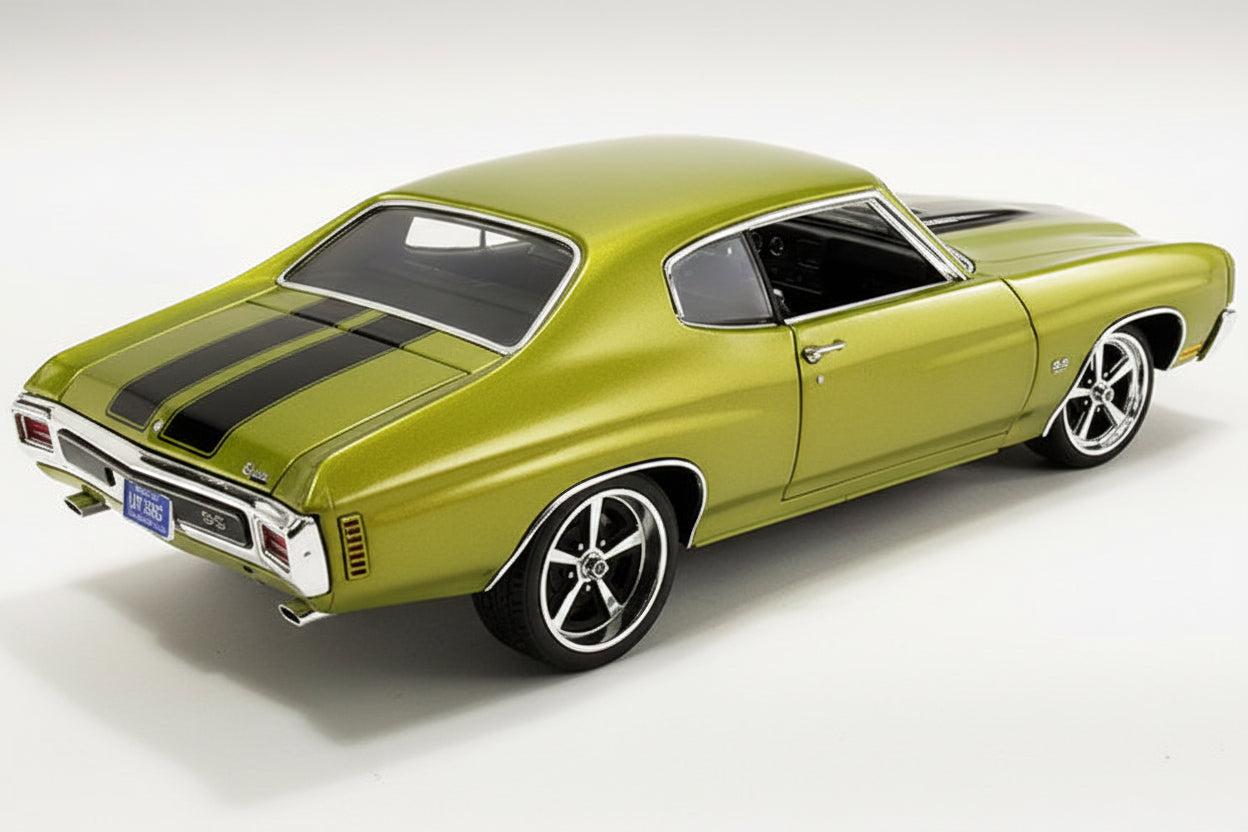 Chevrolet Chevelle SS Restomod 1970 Citrus green with black stripes