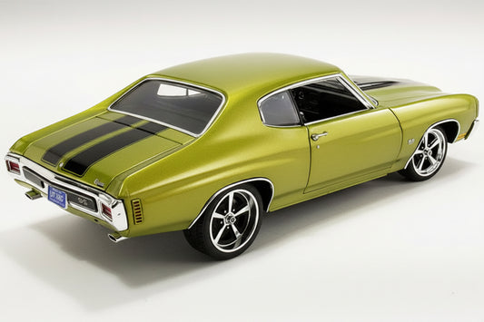 Chevrolet Chevelle SS Restomod 1970 Citrus green with black stripes