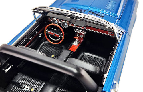 Shelby GT500 Convertible 1968 - Acapulco Blue & White Top