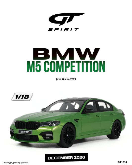 BMW M5 COMPETITION JAVA GREEN 2021