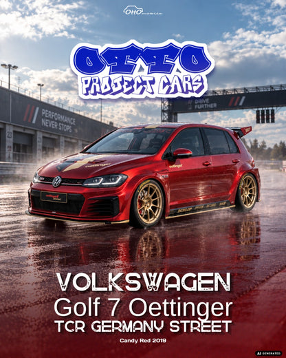 Volkswagen Golf 7 Oettinger TCR Germany Street Candy Red 2019